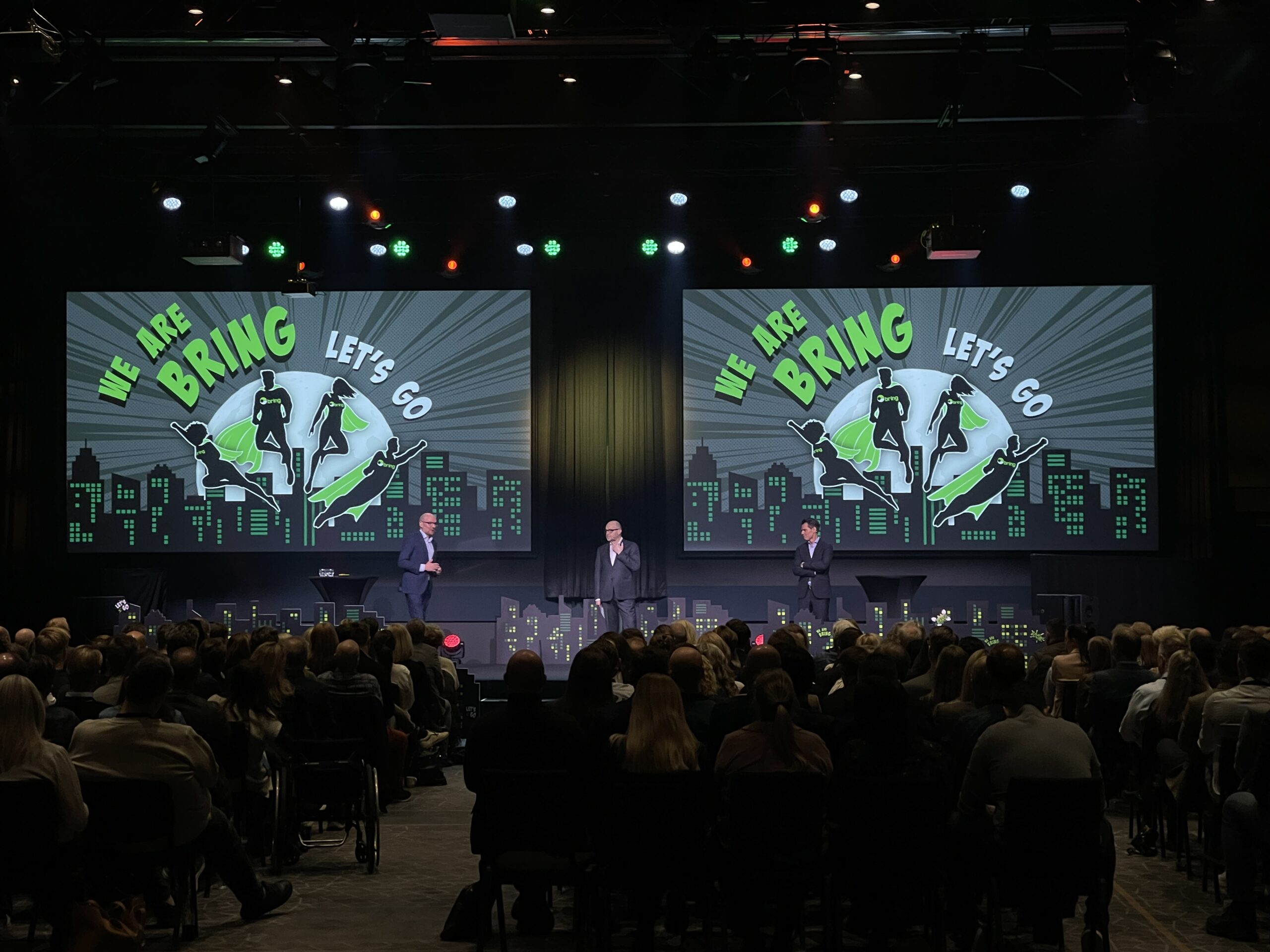 We are bring – Let’s go!