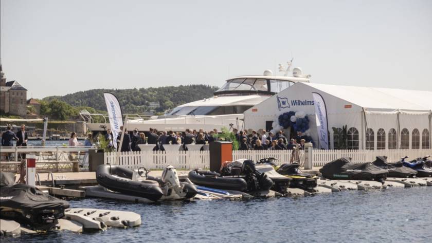 Wilhelmsen på Aker Brygge @ Nor-Shipping